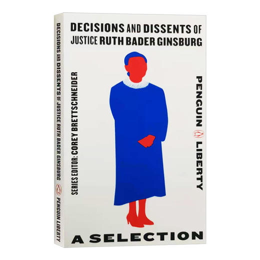 鲁思巴德金斯伯格法官的判决和异议 英文原版 Decisions and Dissents of Justice Ruth Bader Ginsburg 英文版进口原版英语书籍 商品图0