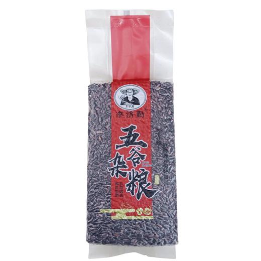 李济勤五谷杂粮-巴马紫糯米 500g/包 商品图0