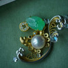 龢盒原创 乘风破浪金钱蟹翡翠胸针吊坠二用 商品缩略图1