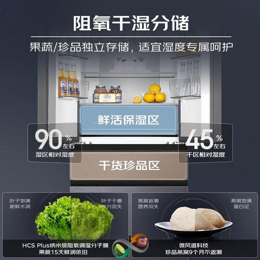 海尔/冰箱/BCD-423WLHMD14SAU1 商品图2