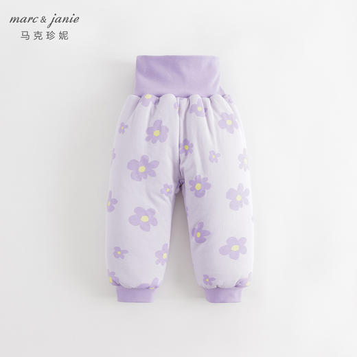 【杜邦棉】马克珍妮男女童保暖高腰护肚棉裤 宝宝冬装裤子231263 商品图1