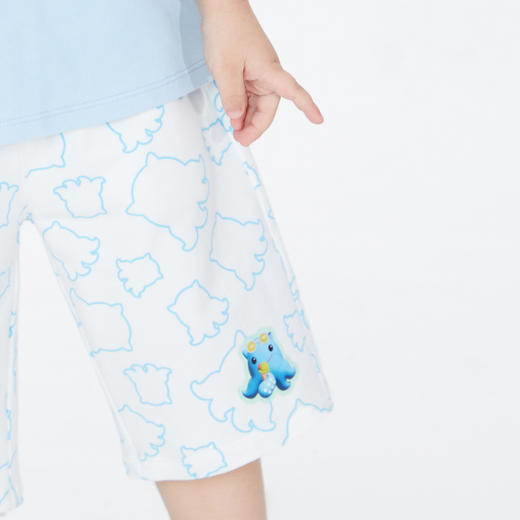 【实体店同款】男童裤子夏季新款时尚宝宝七分休闲裤安奈儿童装XB326684 商品图4