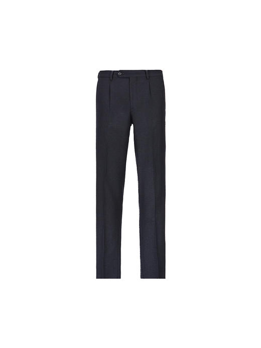 callisto藏青弹力绒感全绵羊毛西裤 FSBWP072C NA 商品图3