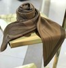 优品堂【娴淑典雅2】薯莨珍珠缎140桑蚕丝方巾 商品缩略图10