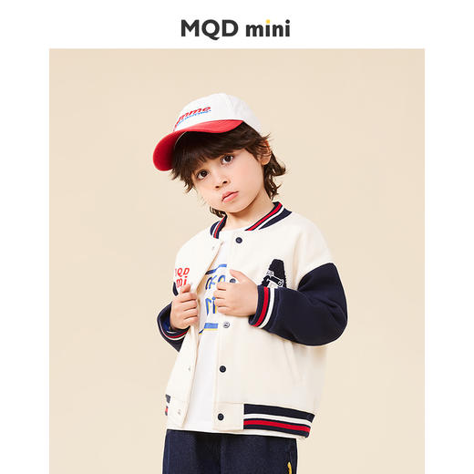 【MQDmini】【80-130】男女童棒球服外套小童开衫夹克外套 商品图2