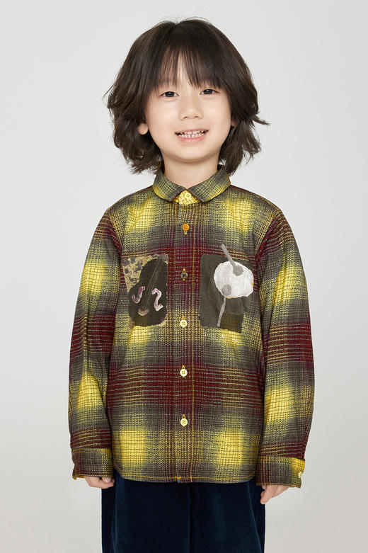 jnby   23年秋款  渐变条纹长袖衬衣  1N9211340 商品图0