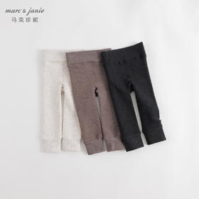马克珍妮秋冬新款【百搭神裤】女童弹力加绒打底裤 232092
