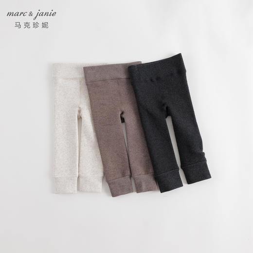 马克珍妮秋冬新款【百搭神裤】女童弹力加绒打底裤 232092 商品图0