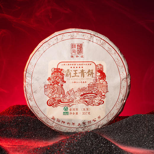陈升号 2021年霸王青饼357g（生茶） 商品图5
