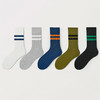 都市丽人都市锋尚休闲系列柔柔袜中筒袜中厚款男士常规袜FC3DF5 商品缩略图1