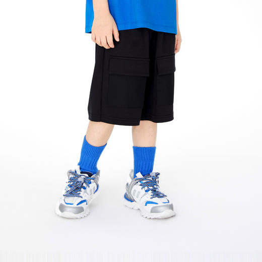 【实体店同款】男童装裤子纯棉夏新款五分时尚休闲运动裤安奈儿童装AB326695 商品图1