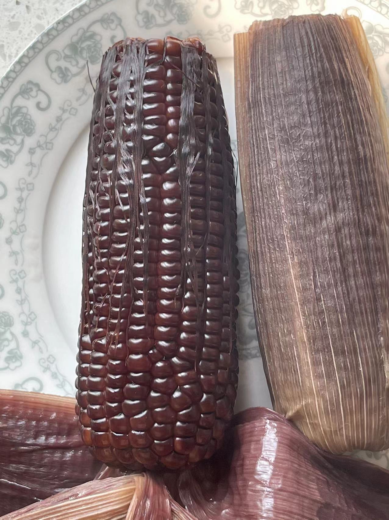 玉米兄弟家的黑玉米 巧克力味软糯 无添加非转基因