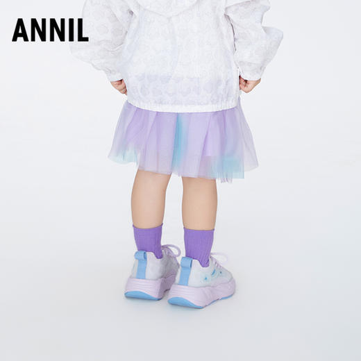 【实体店同款】女童半裙网纱裙子短裙夏新款安奈儿童装XG323600 商品图3