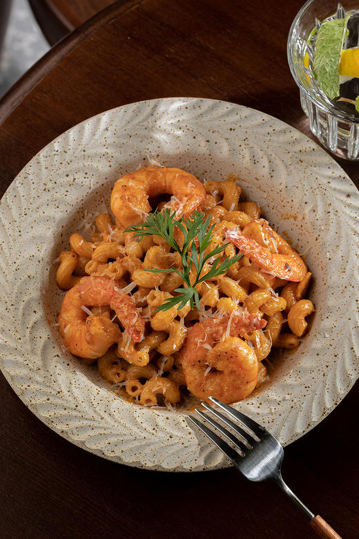 辣味法式奶油虾汁弯管面 商品图0