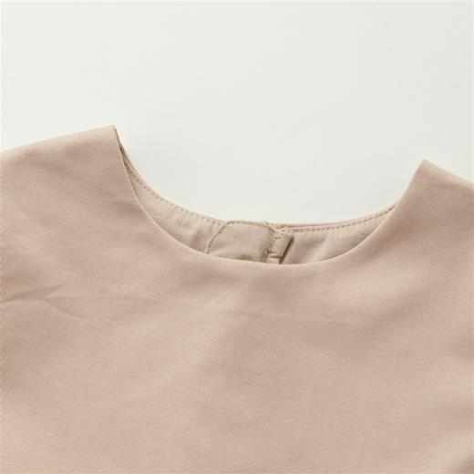 【实体店同款】女童学院风海军领网纱无袖连衣裙买即赠海军领2023年秋季新款安奈儿童装XG333527 商品图7