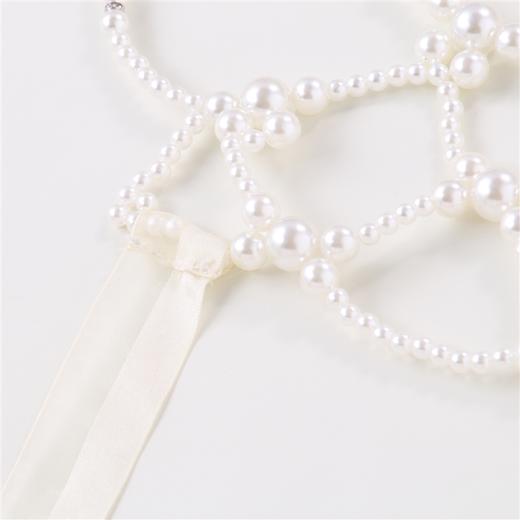 【实体店同款】女童珍珠配饰2023春季新款安奈儿童装AG310574 商品图3