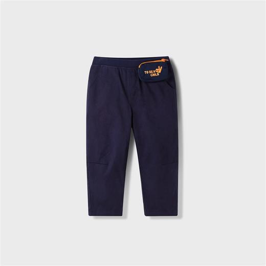 【实体店同款】男童梭织单裤秋新款安奈儿童装XB336553 商品图3