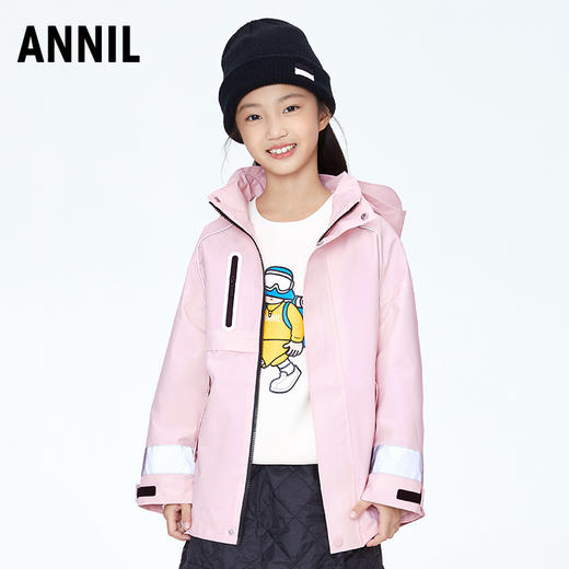 【经典系列】【实体店同款】男童女童外套2023年秋季新款安奈儿童装AM335689 商品图0