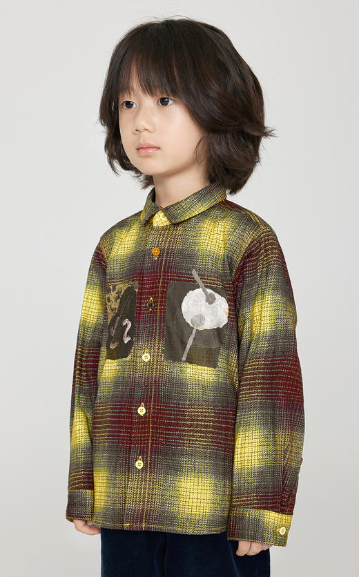 jnby   23年秋款  渐变条纹长袖衬衣  1N9211340 商品图3