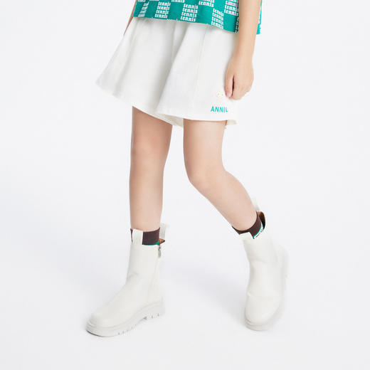 女童裤子纯棉夏新款女孩运动休闲短裤安奈儿童装EG326110 商品图1