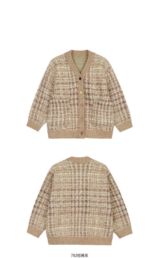 jnby  23年秋款  中长款长袖开襟毛衫  1N9310630 商品图12