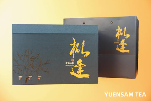 武夷岩茶老枞水仙茶叶礼盒装高档包装送礼长辈乌龙茶中秋礼品500克 商品图1