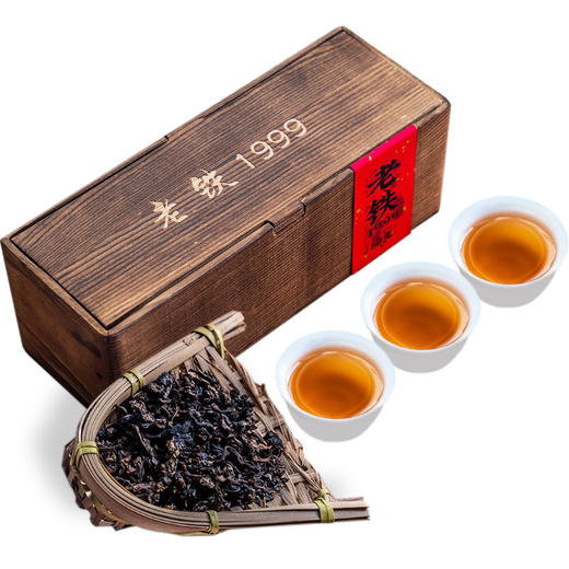 优选丨五虎 茶叶 安溪铁观音 乌龙茶 陈年铁观音 老茶 正味老铁1999  60g 商品图5
