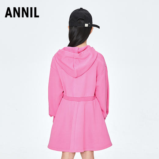 【实体店同款】女童长袖连衣裙2023年秋季新款安奈儿童装AG333670 商品图3