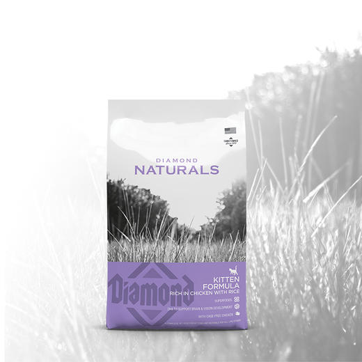 DiamondNaturals美国进口帝尔文天然系列鸡肉配方幼猫成猫粮挑嘴猫 商品图0