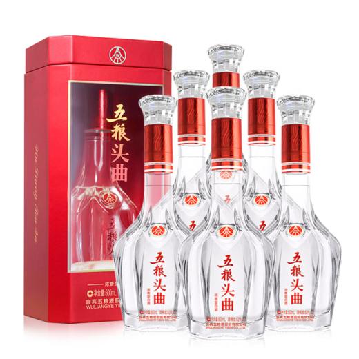 （整箱）五粮头曲·普通装 52度 500mL*6瓶 商品图0