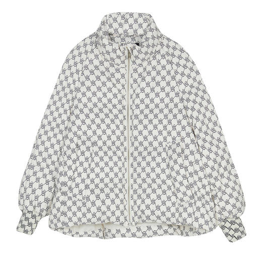 谜底立领短款羽绒服女2023冬新款复古百搭A型面包服鸭绒239MY7312 商品图4