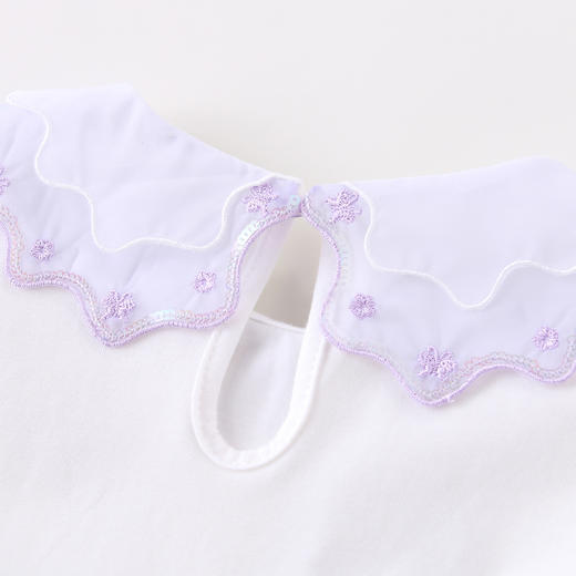 【实体店同款】儿童t恤秋新款宝宝甜美翻领上衣安奈儿童装XG311508 商品图4