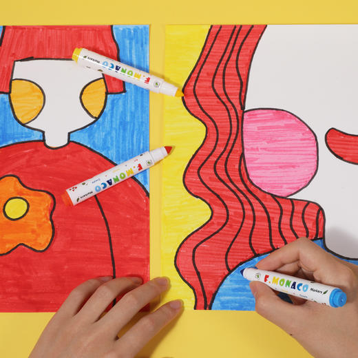 Flower Monaco花芽锥头水彩笔 商品图5