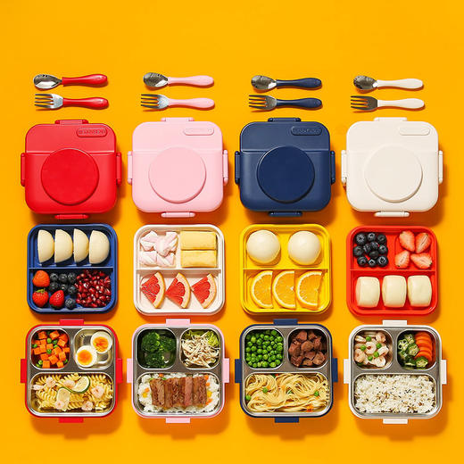 杯具熊方形饭盒系列-10 商品图0