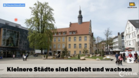 Kleinere Städte sind beliebt und wachsen
