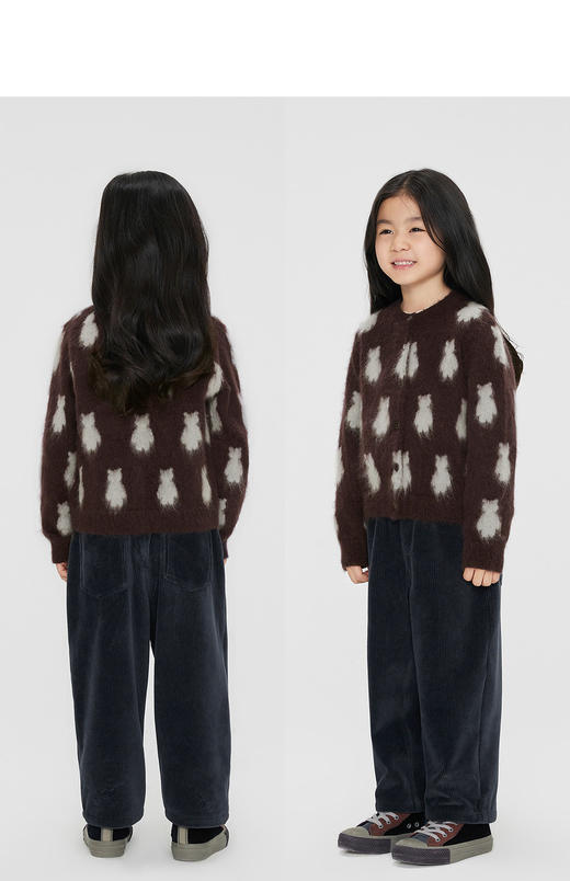 jnby  23年秋款  可爱图案开衫长袖衬衫  1N9310160 商品图9