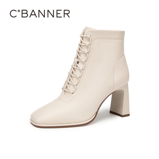 千百度冬季女靴羊皮时装靴A23578003 商品图1