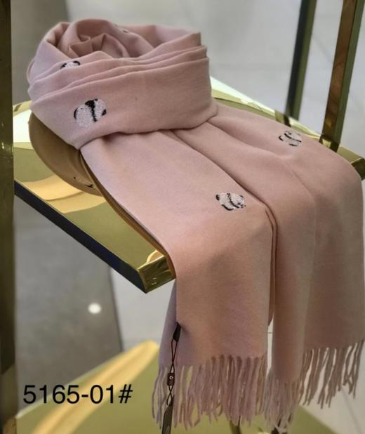 优品堂【如影相随3】拉绒绣花长围巾披肩两用 商品图8