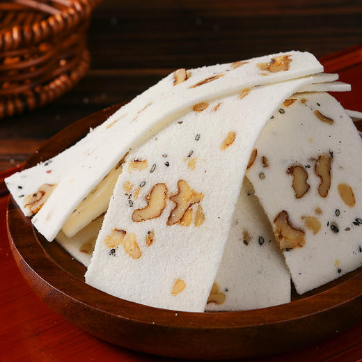 【轻食好物！千层茯苓八珍糕】不单独添加蔗糖坚果云片核桃糕绵软不粘牙，独立包装，老年人糕点，中式糕点代餐解馋小吃—rui健康 商品图0