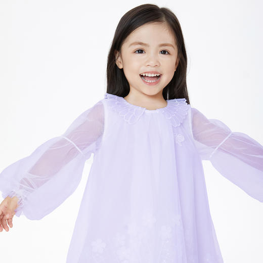 【实体店同款】儿童礼服公主裙秋季新款生日礼裙安奈儿童装XG313512 商品图2