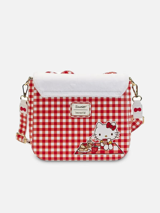 Loungefly Sanrio Hello Kitty Gingham Cosplay Crossbody 三丽鸥凯蒂猫方格斜挎包 SANTB1683 商品图4