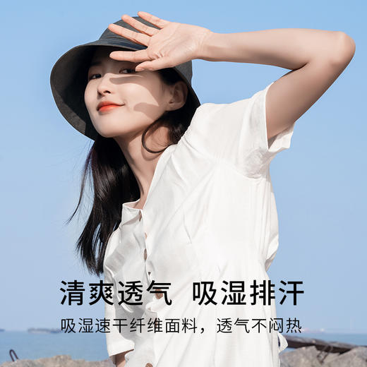 ZIGGIE双线条防晒帽V脸帽 UPF50+ 商品图2