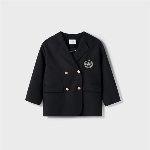 【实体店同款】女童学院风西装外套2023年秋季新款安奈儿童装AG335541 商品图4