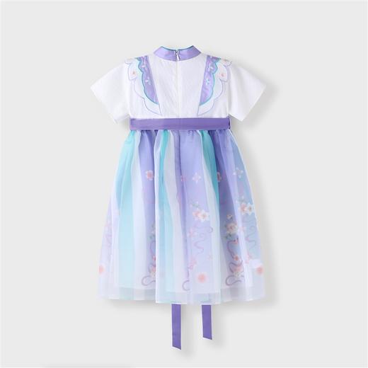 【实体店同款】女童礼裙夏装新款中国风汉服表演出服安奈儿童装XG323620 商品图7