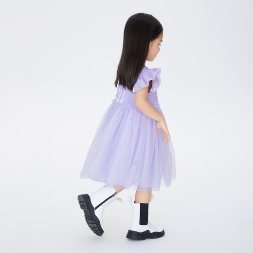 【实体店同款】女童连衣裙夏装新款宝宝网纱公主裙子安奈儿童装XG323598 商品图4
