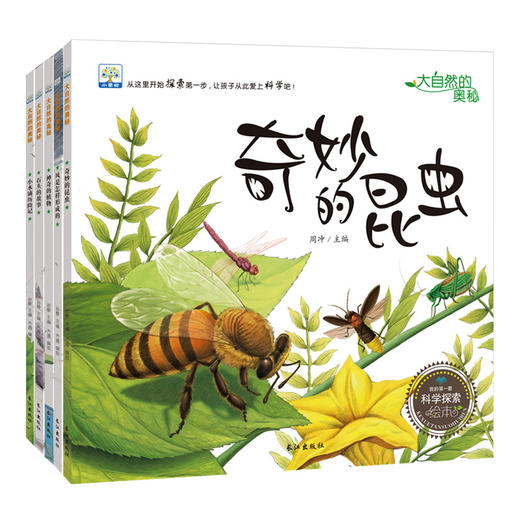 大自然的奥秘 科学探索绘本(全5册) 商品图0