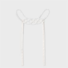 【实体店同款】女童珍珠配饰2023春季新款安奈儿童装AG310574