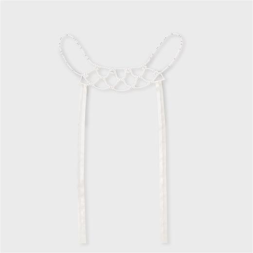 【实体店同款】女童珍珠配饰2023春季新款安奈儿童装AG310574 商品图0