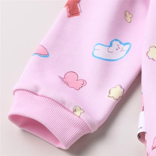 【实体店同款】女童带帽长袖卫衣2023年秋季新款安奈儿童装XG331535 商品图8