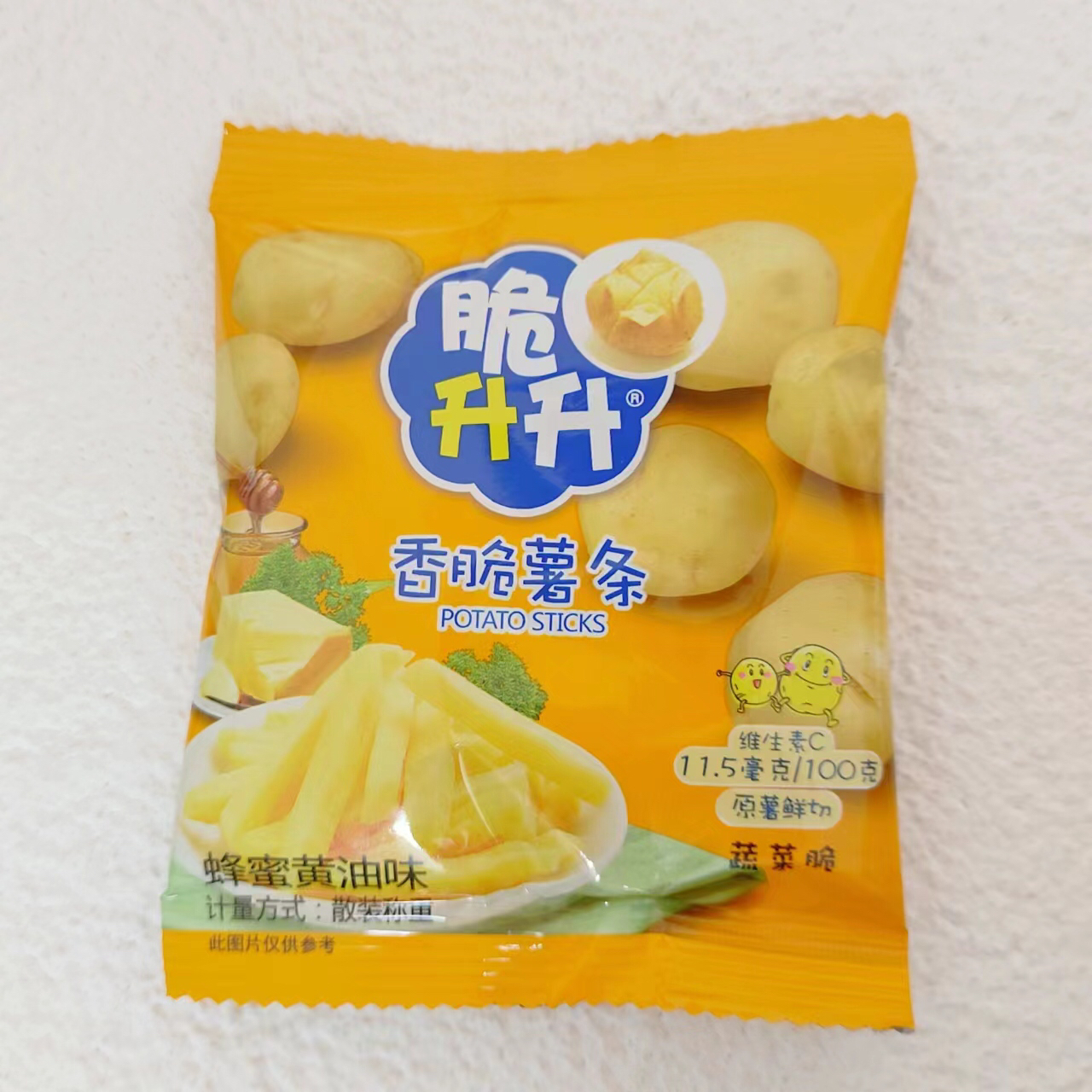 脆升升薯条蜂蜜黄油味5包/250g